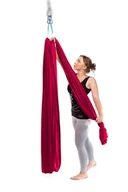 Czapki i chusty sportowe damskie - Aerial joga hamak / chusta do jogi swing - miniaturka - grafika 1