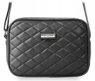 Torebki damskie - PIKOWANA MAŁA LISTONOSZKA TOREBKA DAMSKA CHANELKA - miniaturka - grafika 1