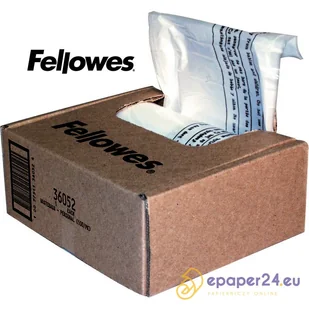 Worki do niszczarki Fellowes 23-28L (100) - Niszczarki - materiały eksploatacyjne - miniaturka - grafika 1