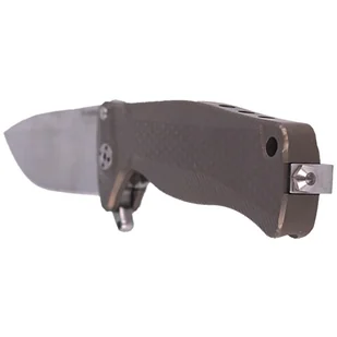 Nóż składany LionSteel SR22 Bronze Titanium, Satin Sleipner by Molletta (SR22 B) - Noże - miniaturka - grafika 6