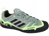 Buty trekkingowe męskie - Buty sportowe trekkingowe męskie adidas Terrex Swift Solo 2 IE8052 47.5 Zielony/Czarny (4066763514396) - miniaturka - grafika 1