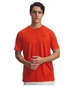 Koszulki męskie - Under Armour UA M Sportstyle LC SS - Surplus Orange / / Cinna Red - SM - miniaturka - grafika 1