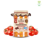 Zupy w płynie - Zupa pomidorowa z makaronem grandine 680 g - Dworek - miniaturka - grafika 1