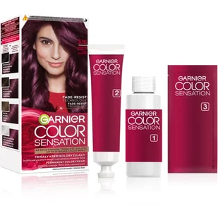 Garnier Garnier Color Sensation farba do włosów 3.16 Głęboki Ametyst 1szt - Farby do włosów i szampony koloryzujące - miniaturka - grafika 1