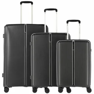 Travelite Vaka 4-Wheel Suitcase Set 3szt. schwarz - Walizki - miniaturka - grafika 1