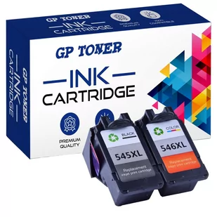 2 Tusze do Canon Pixma PG545 CL546 iP2850 MG2450 - Tusze oryginalne - miniaturka - grafika 1