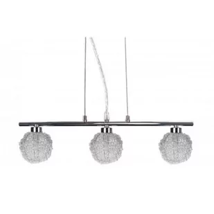 Candellux Nowoczesna LAMPA wisząca OPRAWA Żyrandol DO salonu WIND 33-14085 Chrom - Lampy sufitowe - miniaturka - grafika 1