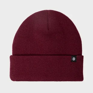 Zimowa czapka beanie Sporty zimowe SIROKO Snowflake Maroon Bordowy Mężczyzna - Czapki narciarskie - miniaturka - grafika 1