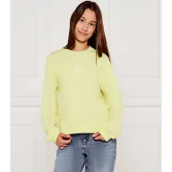 Bluzy dla dziewczynek - Calvin Klein Jeans Bluza Regular Fit - miniaturka - grafika 1