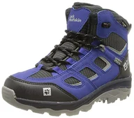 Buty dla chłopców - Jack Wolfskin Vojo Texapore Mid K buty na zewnątrz Uniseks - dzieci, dark Niebieski / Szary, 29 EU - miniaturka - grafika 1