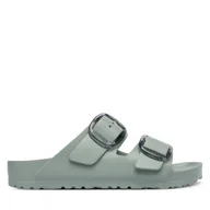Klapki i japonki damskie - Klapki Birkenstock Arizona Stealth Buckle 1031301 Zielony - miniaturka - grafika 1