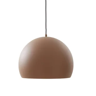 Lampa wisząca LED Lucande Lythara, brązowa, Ø 50 cm, aluminium - Lampy sufitowe - miniaturka - grafika 3