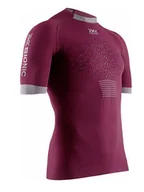 Koszulki sportowe męskie - X-Bionic Koszulka w kolorze czerwonym do biegania - miniaturka - grafika 1