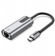 Karty sieciowe - Karta sieciowa Vention Adapter Gigabit Ethernet USB-C CFNHB - miniaturka - grafika 1