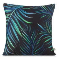 Poszewki na poduszki - Poszewka dekoracyjna PALMS 40 x 40 cm czarny - miniaturka - grafika 1