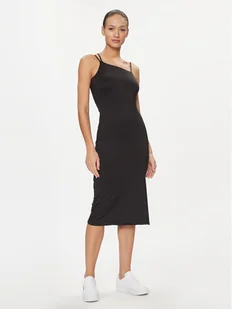 Tommy Jeans Sukienka codzienna DW0DW17425 Czarny Slim Fit - Sukienki - miniaturka - grafika 1