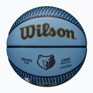 Koszykówka - Piłka do koszykówki Wilson NBA Player Icon Outdoor Morant blue rozmiar 7 - miniaturka - grafika 1