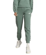 Dresy damskie - PUMA Damskie spodnie dresowe Ess Tape Fl Cl z dzianiny - miniaturka - grafika 1
