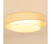 Lampy sufitowe - Brilagi - LED Plafon ściemnialny SHINE LED/24W/230V kremowy + pilot - miniaturka - grafika 1