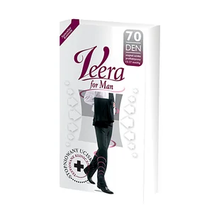 VEERA skarpety meskie 70 DEN czarny 3/L - Skarpetki damskie - miniaturka - grafika 1