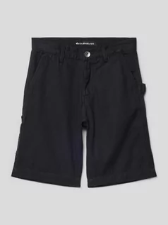 Spodnie i spodenki dla chłopców - Szorty z detalami z logo model ‘CARPENTER’ - grafika 1