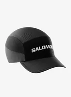 Czapki męskie - Czapka do biegania Salomon Sense Aero Cap - deep black - miniaturka - grafika 1