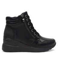 Botki damskie - Botki Clara Barson AUGUSTA WS2229-47 Czarny - miniaturka - grafika 1