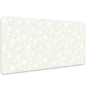 Podkładki na biurko - Mata ochronna na biurko Kwiecista tapeta 100x50 cm, Dywanomat - miniaturka - grafika 1