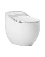 Kompakty WC - Lavita SILIA RIM Kompakt WC z deską - miniaturka - grafika 1