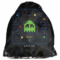 Worki na buty - PAC-MAN WOREK NA OBUWIE WF STRÓJ GIMNASTYCZNY KAPCIE BUTY GRY GAMING PASO - miniaturka - grafika 1