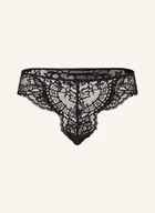 Majtki damskie - Wolford Figi Belle Fleur schwarz - miniaturka - grafika 1