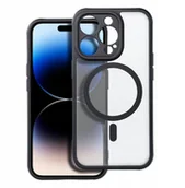 Etui i futerały do telefonów - Futerał FULL MATTE MAG COVER kompatybilny z MagSafe do IPHONE 17 Pro czarny - miniaturka - grafika 1