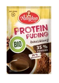 Budyń - Amylon Budyń proteinowy o smaku czekoladowym bez dodatku cukru bezglutenowy 45 g Bio - miniaturka - grafika 1