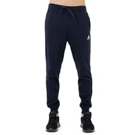 Spodnie sportowe męskie - Spodnie adidas Essentials Fleece Regular Tapered HL2231 - granatowe - Adidas - miniaturka - grafika 1