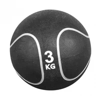 Piłki do ćwiczeń - Gorilla Sports Piłka lekarska z wypustkami, 3 kg (100959-00048-0008) - miniaturka - grafika 1