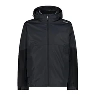 Kurtki męskie - CMP - Kurtka męska 3 w 1, Antracyt, Czarny, 56 - miniaturka - grafika 1