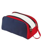 Kosmetyczki, organizery i kuferki - Pellucci, Kosmetyczka, Marina, granatowo-czerwona - miniaturka - grafika 1