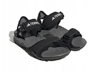 Sandały męskie - Adidas sandały męskie Cyprex Ultra Sandal B44191 rozmiar 46 - miniaturka - grafika 1