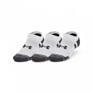 Skarpetki męskie - Skrpetki treningowe uniseks (3-pack) Under Armour UA Performance Cotton NS - białe - miniaturka - grafika 1