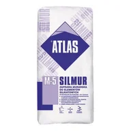 Zaprawy budowlane - Atlas Zaprawa murarska do elementów silikatowych SILMUR M5B biała 25 kg - miniaturka - grafika 1