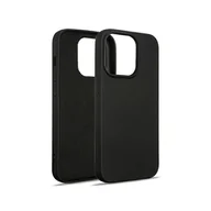 Etui i futerały do telefonów - Beline Etui Silicone iPhone 15 Pro 6,1" czarny/black - miniaturka - grafika 1