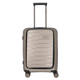 Travelite Air Base Walizka kabinowa na 4 kółkach 55 cm przegroda na laptopa champagner 75346-40 - Walizki - miniaturka - grafika 1