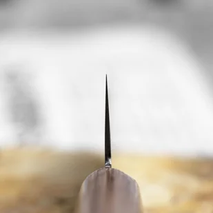 Kanetsune Shirogami #2/SS Nóż Mini Santoku 14 cm - Noże kuchenne - miniaturka - grafika 11