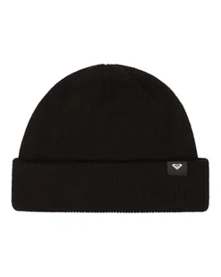 Roxy FOLKER Beanie czarna czapka One Size - Czapki damskie - miniaturka - grafika 1