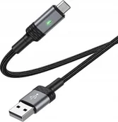 Kable USB - Borofone Kabel BU30 Lynk Smart power-off - USB na Micro USB - 2,4A 1,2 metra czarny - miniaturka - grafika 1