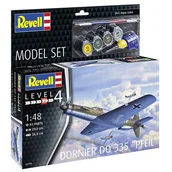 Modele do sklejania - Samolot REVELL Model Set 1 Do335 Pfeil 63795 - miniaturka - grafika 1