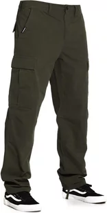 spodnie męskie HORSEFEATHERS CAPTAIN PANTS Khaki - Spodnie męskie - miniaturka - grafika 1