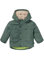 Bluzy i sweterki niemowlęce - Noppies Kurtka zimowa "Gamones" w kolorze zielonym - miniaturka - grafika 1