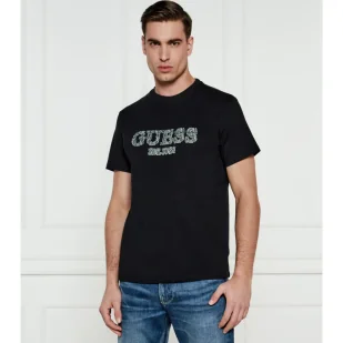 GUESS T-shirt Regular Fit - Koszulki męskie - miniaturka - grafika 1