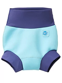 Kąpielówki dla chłopców - Splash About Happy Nappy pieluszka do kąpieli dla dzieci, nowy ulepszony model, niebieski, 1224 miesięcy HNPBPXL - grafika 1